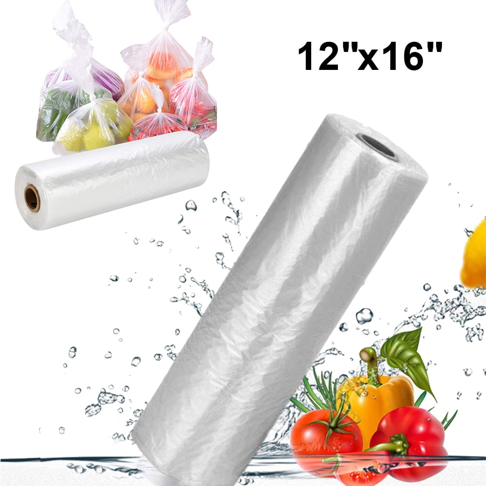 12" x 20" Clear Perforated Produce Grocery Supermarket Bag 16 Rls 12000 Bags 