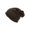 Chocolate, variant on Winter Oversized Slouchy Beanie - Black