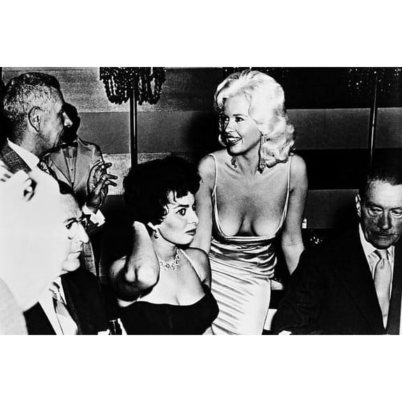 Moviemarket Jayne Mansfield Huge Breasts in Open Dress 24” x 36” Poster