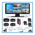 thumbnail image 1 of 10.36 " Touch 4 Channels Split Screen Car MP4 Recorder Monitor With AHD Backup Camera DVR For Truck Bus Pickup Trailer ,Clear Images, 1 of 7