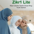 thumbnail image 5 of iQibla Zikr 1 Lite Prayer for Smart Tally Counter Ring Muslim Digital for Time Reminder 0.49" 72x40 OLED Screen for Musl, 5 of 17
