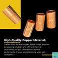 thumbnail image 2 of 4 PCS 7/8" X 3/4" OD ACR FTGxC Copper Reducer - Easy Sweat Connection, 2 of 4