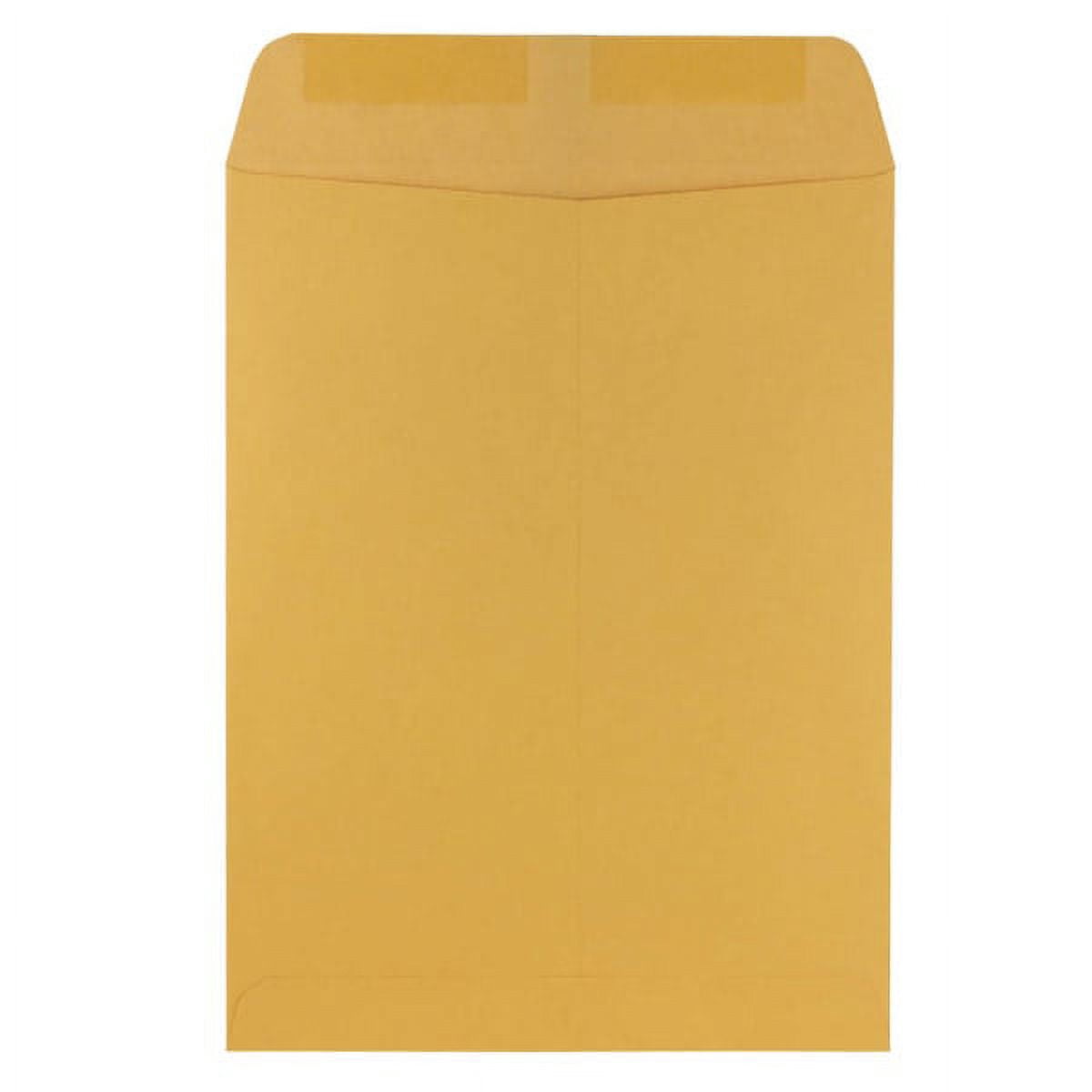 JAM Paper 8-3/4" x 11-3/4" Open End Commercial Envelopes, White, 100 Per Pack