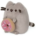 thumbnail image 4 of GUND Pusheen with Donut Dangler Hanging Plush Stuffed Animal Cat, 4 of 5