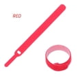 thumbnail image 3 of yeacher 5-Color Velcro Cable Ties for Organizing Wires - 100pcs, Durable Polyester/Nylon, T-Shaped Design, 15cm Length, Reusable Desktop Management Solution, 3 of 6