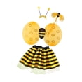 thumbnail image 4 of Disfraz de Bumble para niños, conjunto de cosplay para fiesta temática de disfraces, festival para niños Estilo D, 4 of 8