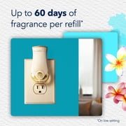 Glade PlugIns Scented Oil 5 Refills, Air Freshener, Aqua Waves, Essential Oil Infused Wall Plug In, 3.35 FL oz, 5 Refills