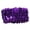 Purple, variant on 1x Women Bling Sequin Wristband Elastic Bracelet Stage Hand Wrist Strap Jewelry