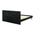 thumbnail image 3 of Petra King 4 Piece Wood Bedroom Set in Black Finish, 3 of 6