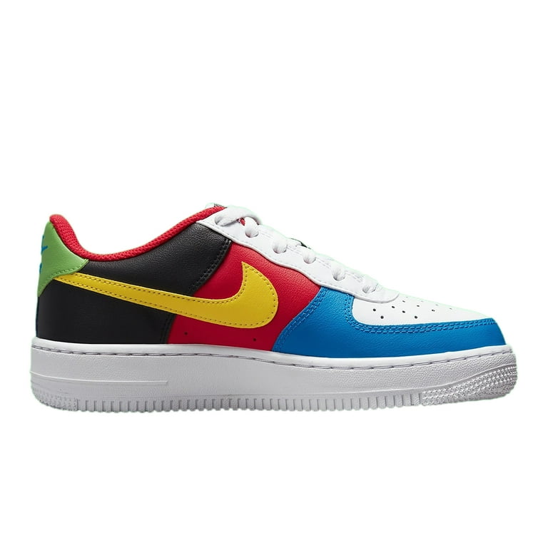 Big Kid's Nike Air Force 1 LV8 QS White/University Gold (DO6634 100) - 5.5  