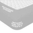 thumbnail image 4 of Auraa Comfort 500 TC Damask Stripe 100% Pima Cotton 4 Pc Queen Sheet Set, 4 of 5