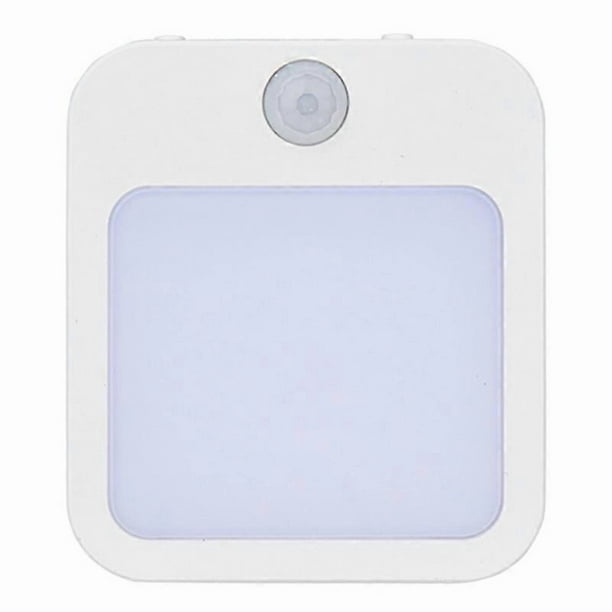 Motion Sensor Night Light Plug-In Warm White LED Stepless Dimmable Light for Bedroom Hallway Bathroo