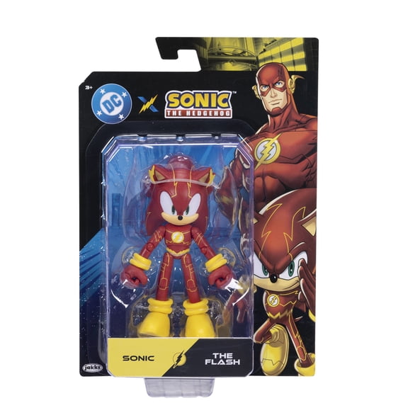 Sonic x DC Sonic as the Flash 5 inch Action Figure