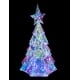 thumbnail image 4 of ÁRBOL DE NAVIDAD LED Acabado Rainbow, diseño minimalista, ideal para interiores y exteriores, ideal para usar por varias navidades, con conector USB, no requiere baterías., 4 of 6