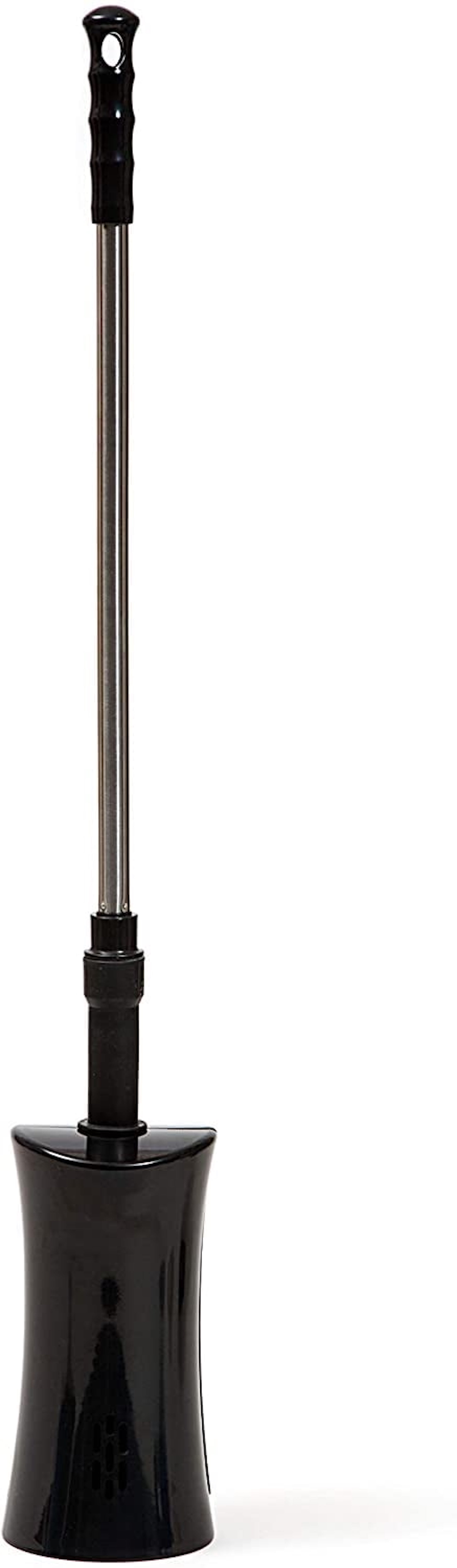 (3 pack) ToiletShroom Plunger with Stainless Steel Handle and Caddy Holder, 2 Piece
