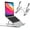 Silver, variant on AUBEAMTO Laptop Stand, Laptop Holder Riser Computer Stand, Adjustable Aluminum Foldable Portable Notebook Stand, Compatible with MacBook Air Pro, HP, Lenovo, Dell, More 10-15.6 Laptops and Tablets