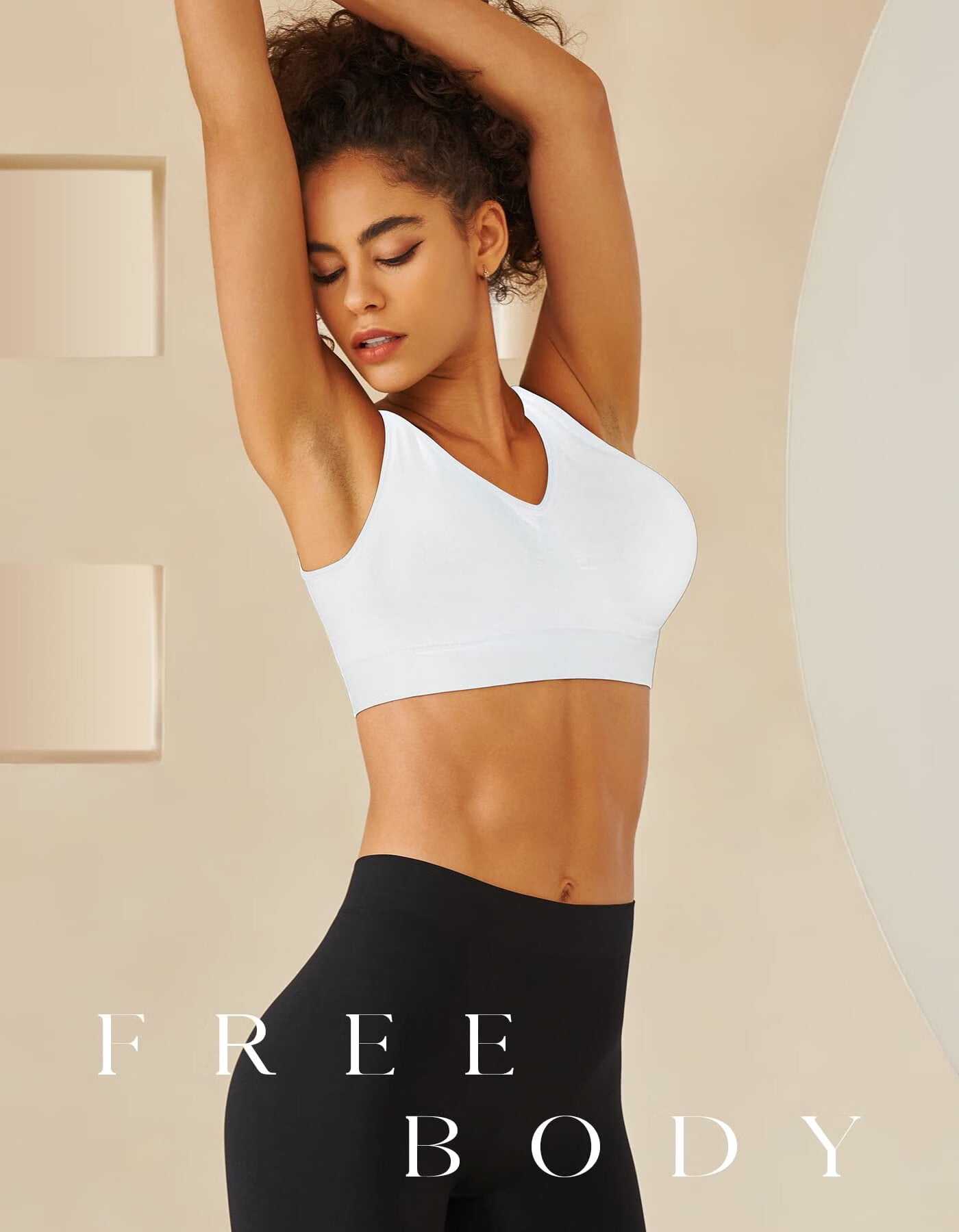 Comfortable Bra,3 Pack Seamless Removable Pads Sleep Bras,Yoga Bra,Sports Bras for Women