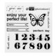 thumbnail image 1 of Cuadros Decorativos Sello transparente de silicona con mariposa Digital, sello decorativo para álbum de recortes DIY, 1 of 7