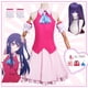 thumbnail image 2 of Disfraz de Cosplay Ai Hoshino Oshi No Ko para mujer, vestido rojo con horquilla de conejo, traje de fiesta para eventos, novedad, 2 of 4