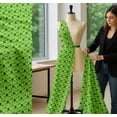 thumbnail image 5 of Soimoi Cotton Poplin Fabric Check,Leaves & Floral Artistic Print Sewing Fabric Yard 56 Inch Wide, 5 of 7