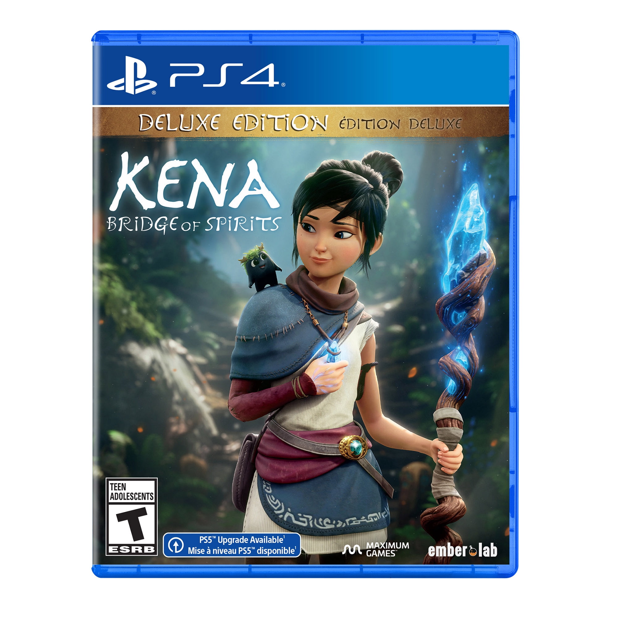 Kena: Bridge of Spirits: Deluxe Edition, Maximum Games, PlayStation 4, 814290017552