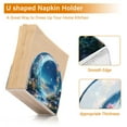 thumbnail image 5 of Yayeee Napkin Holder for Table Set of 2 Kitchen Paper Tissue Organization, Floral Moon, 5 of 8