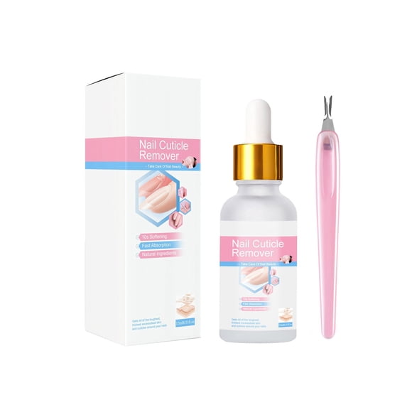 Quita cutículas, exfoliante, suavizante y nutritivo para manos y pies, manicura y pedicura, para manos, pies y uñas, 15 ml (herramientas incluidas)