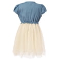 thumbnail image 2 of Richie House Girls' Elegant Dress with Layered Mesh Bottoms RH1804, 2 of 7