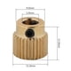 thumbnail image 2 of Lot de 10 engrenages d'entraînement en laiton de haute qualité pour extrudeuse MK7 MK8, 26 dents, accessoires pour imprimante 3D, 2 of 4