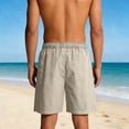 thumbnail image 3 of Paiwinds Men's Cargo Shorts with Zipper Pockets Nylon Elastic Waist Drawstring Casual Work Sports Shorts, 3 of 8