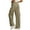 Khaki, variant on Womens Medium Waist Baggy Elastic Waist Sweatpants Casual Long Pants with Pockets Gyujnb,Size:L