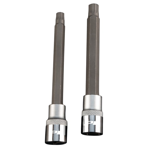 Performance Tool W83184 Extra-Long Double Hex Head Bolt Sockets for Toyota Engines - For Older and Newer Models - 2 Piece, 8mm and 10mm Sizes, S2 Steel
