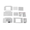 thumbnail image 2 of Replacement Full Housing Shell Case Transparent Clear Case Full Repair Part Kit for Nintendo Game Accessory, 2 of 8