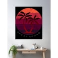thumbnail image 2 of Bloom Theory Vacay Squad Retro Vintage Style Tropical Poster Wall Art, Modern Wall Decor, 8x12 UNFRAMED, 2 of 3