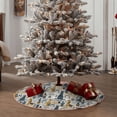 thumbnail image 6 of Balery Llama and Cactus1 Printed Christmas Tree Skirt , Merry Christmas Party Christmas Tree Decoration,Adjustable Tree Skirt-48", 6 of 8