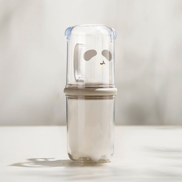 Vaso para enjuague bucal de viaje, vaso portátil para cuidado bucal, vaso de lavador 3 en 1 para viajes, residencia y organización de almacenamiento en baños