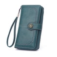 thumbnail image 2 of Cartera de mujer con cremallera, cartera larga, cartera, moda europea y americana, bolso de mano de gran capacidad, 2 of 6
