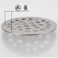 thumbnail image 4 of Filtro de suelo de repuesto para tapa de desagüe de ducha atornillable de 4 pulgadas, acero inoxidable cepillado, placa de cubierta de desagüe de suelo de acero inoxidable, 4 of 4