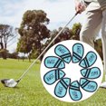 thumbnail image 3 of Cubiertas de hierro de golf DYNWAVEMX 9x Deluxe Golf Iron Headcover, 3 of 8