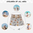 thumbnail image 6 of FORMRS Boys Swim Trunks Quick Dry Mesh Liner Boardshorts Sizes XS-XL, Brown Cartoon Bears, 6 of 7