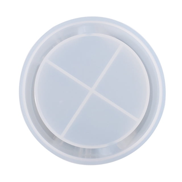 Techinal DIY Crafts Lotus Coaster Epoxy Resin Mold Tray Cup Mat Casting Silicone Mould