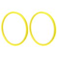 thumbnail image 3 of Fundas de empuje manual para silla de ruedas, antideslizantes, fáciles de quitar y limpiar, repuesto de 24 pulgadas amarillo, 3 of 7