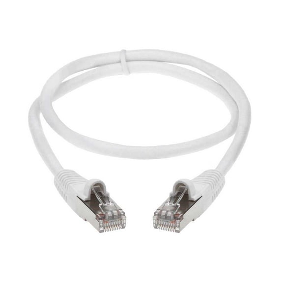 SF Cable Cat5e Shielded (STP) Ethernet Cable, 200 feet- White