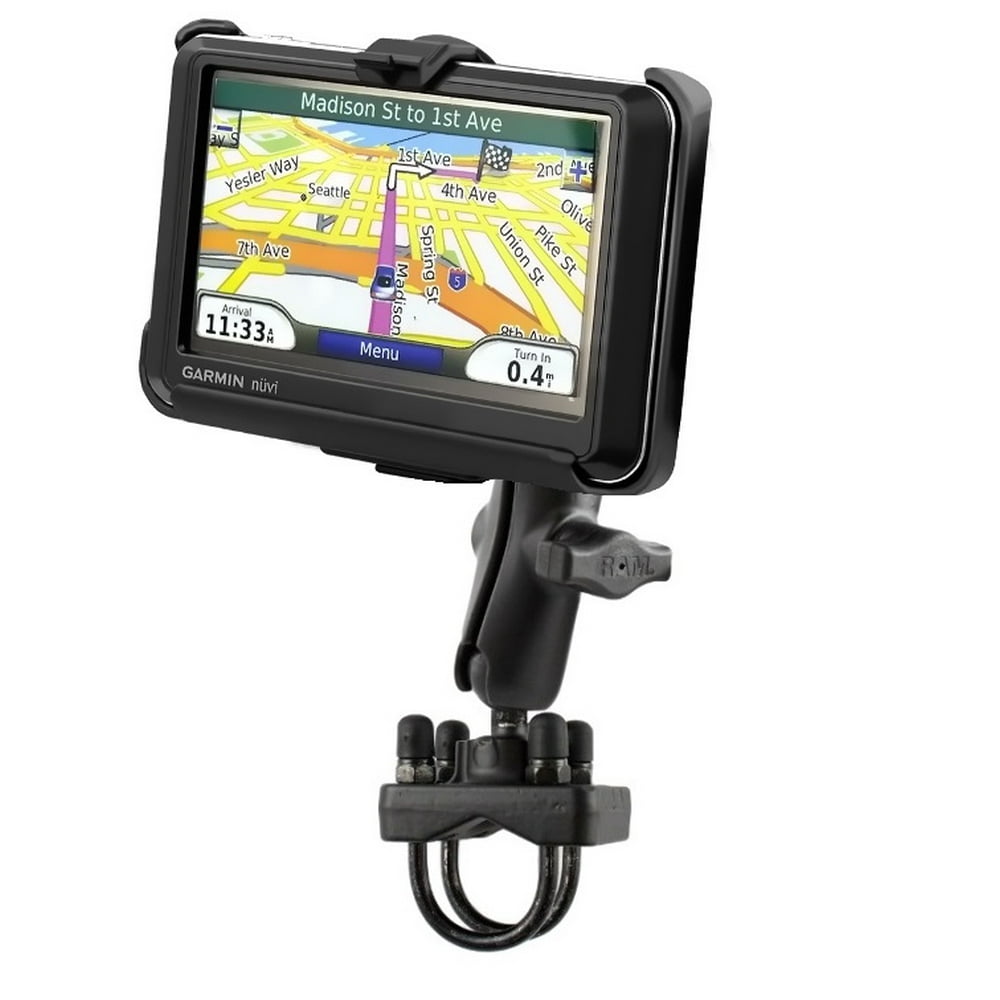 Motorcycle Rail Pipe Mount Kit Fits Garmin nuvi 710 750 755T 760 765T