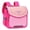 Hot Pink, variant on Backpack with Ergonomic Back Support Flap Closure Design Lightweight Adjustable Straps Elementary School Bookbag