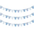 thumbnail image 1 of Banner KINGZONE de decoración para baby shower con body azul, 1 of 7