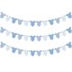 thumbnail image 1 of Banner KINGZONE de decoración para baby shower con body azul, 1 of 7