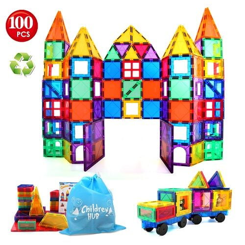 children's hub magnetic tiles 100