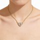 thumbnail image 1 of Magnetic Patchwork Necklace Multi-layer-studded Magnet Necklace Heart-shaped Necklace Temperament Clavicle Chain, 1 of 5