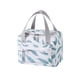 thumbnail image 1 of Lunch Bag Handheld Portable Large Capacity Thickened Warm Keeping Aluminum Film for Picnic White Leaves, 1 of 5